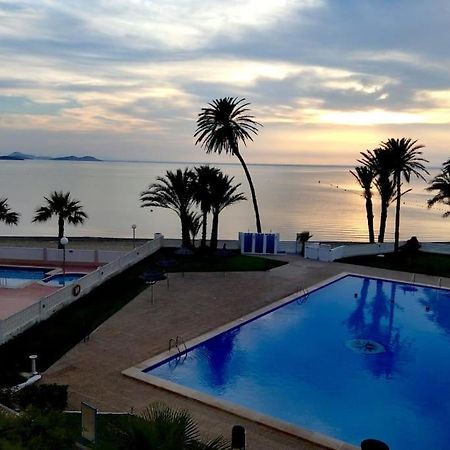 Apartamento En Primera Linea De Playa Murcia Esterno foto