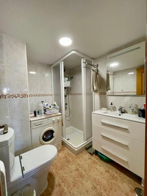 Apartamento En Primera Linea De Playa Murcia Esterno foto