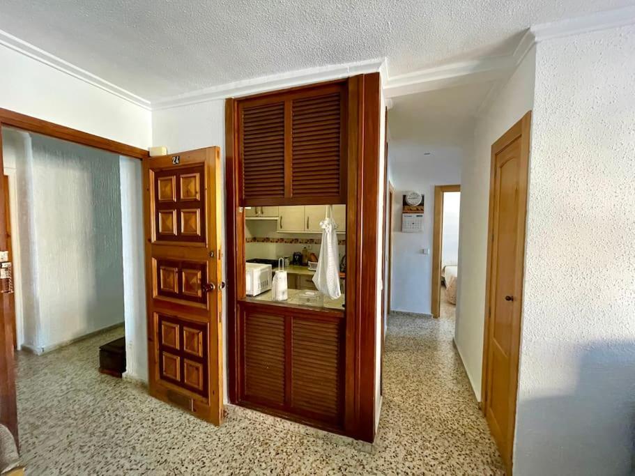 Apartamento En Primera Linea De Playa Murcia Esterno foto