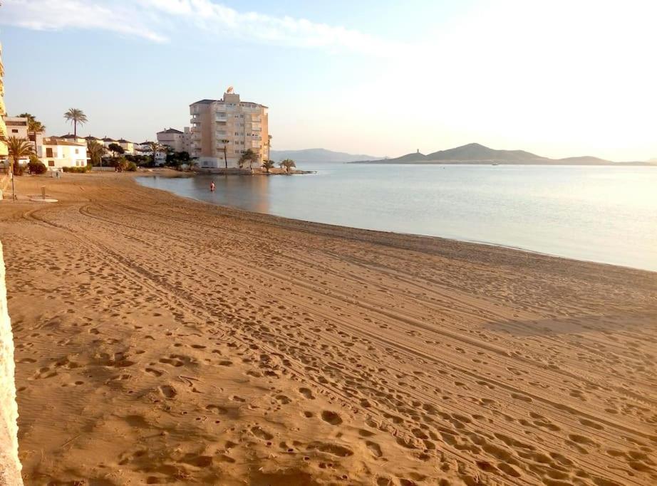 Apartamento En Primera Linea De Playa Murcia Esterno foto