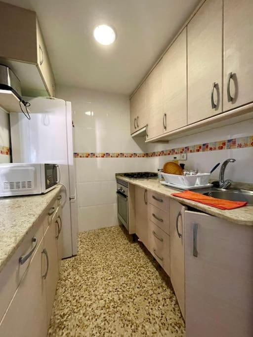 Apartamento En Primera Linea De Playa Murcia Esterno foto